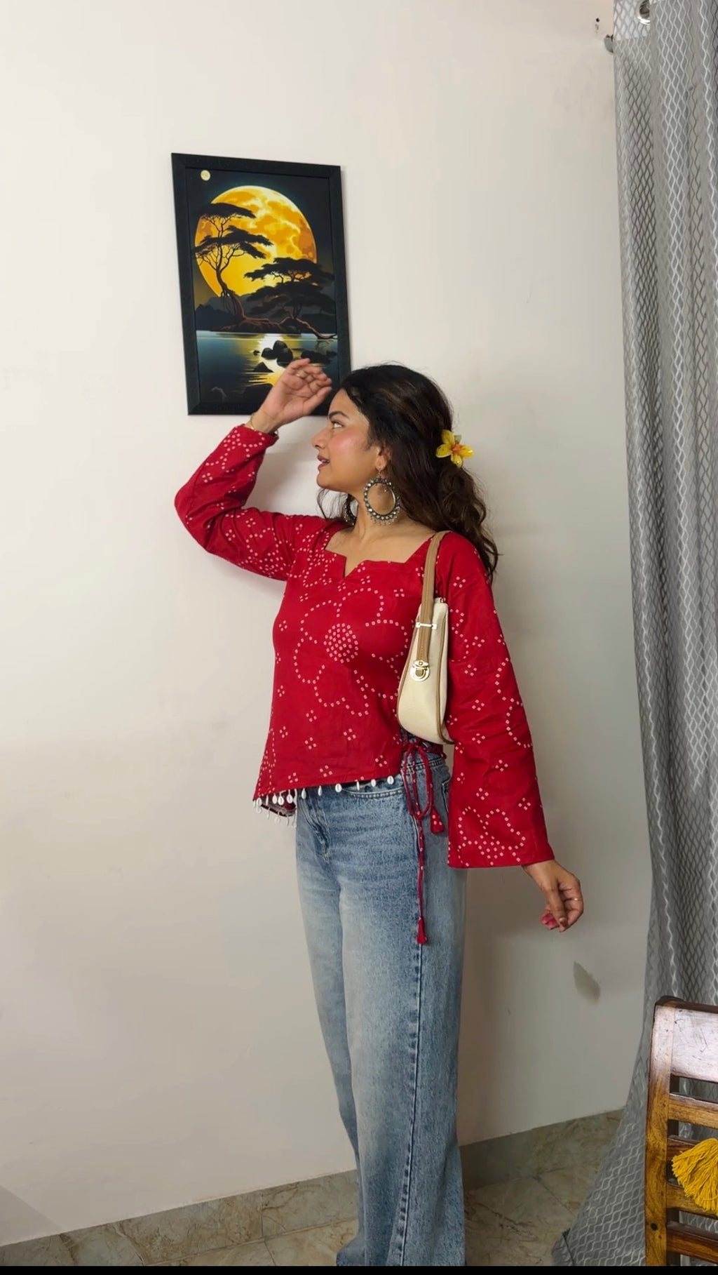 Laila Pure Cotton Short Kurti