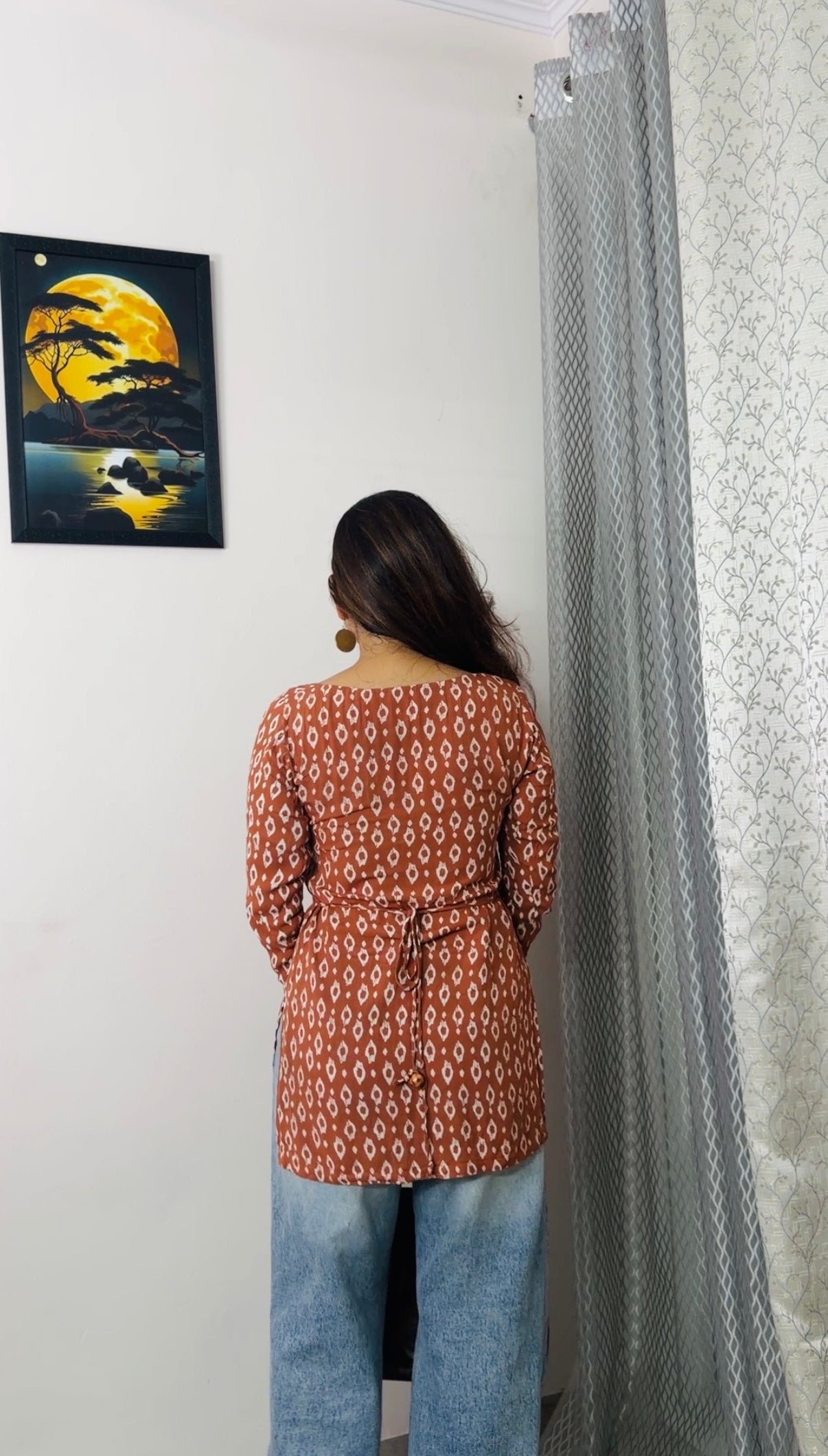 Daisy Rayon Short Kurti