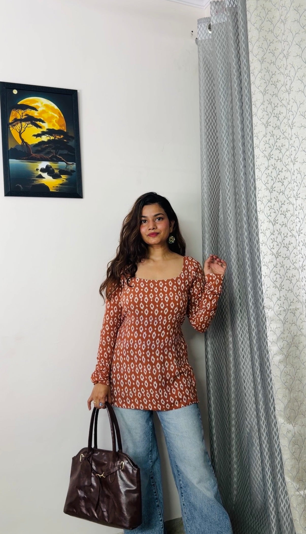 Daisy Rayon Short Kurti