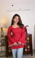 Cherry Short Kurti